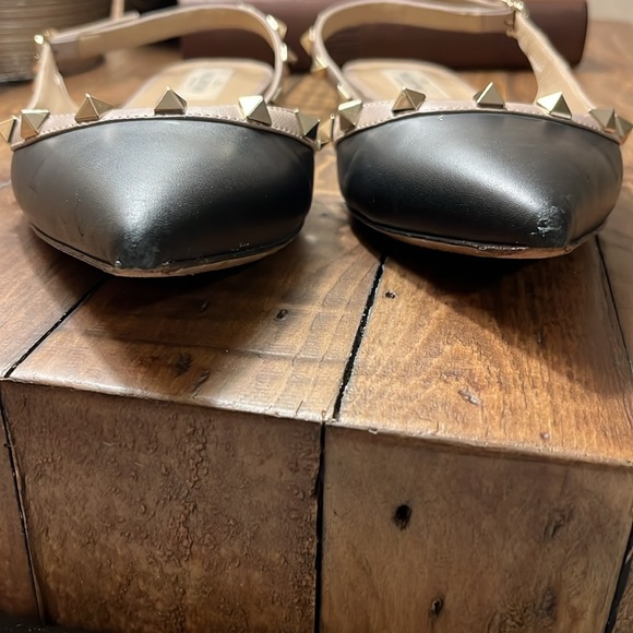 Valentino Rockstud Flats - Picture 2 of 10